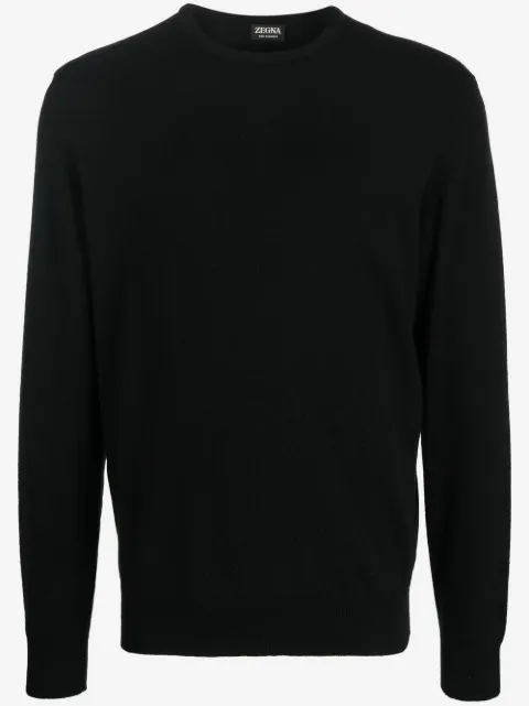 Zegna crew neck cashmere sweater