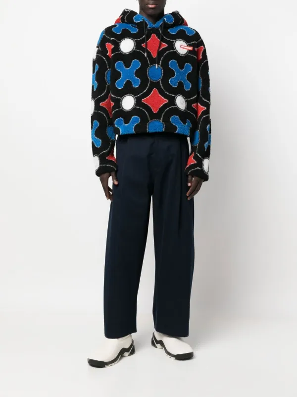 Studio Nicholson ハイウエスト ワイドパンツ | ブラック | FARFETCH JP