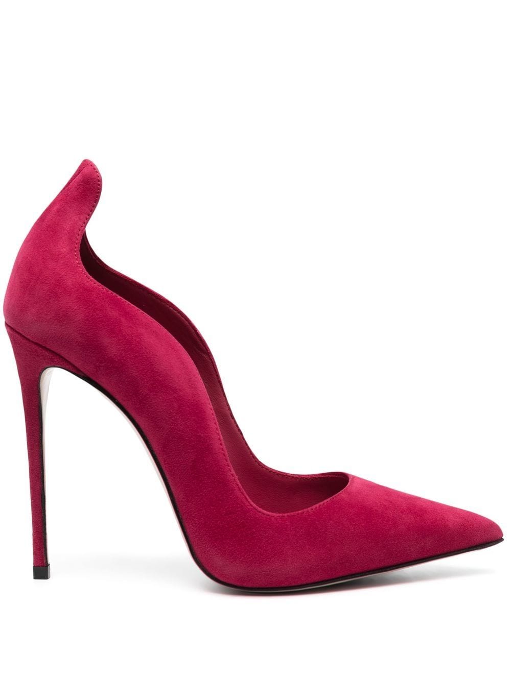 Le Silla Ivy 120mm Suede Pumps In Pink