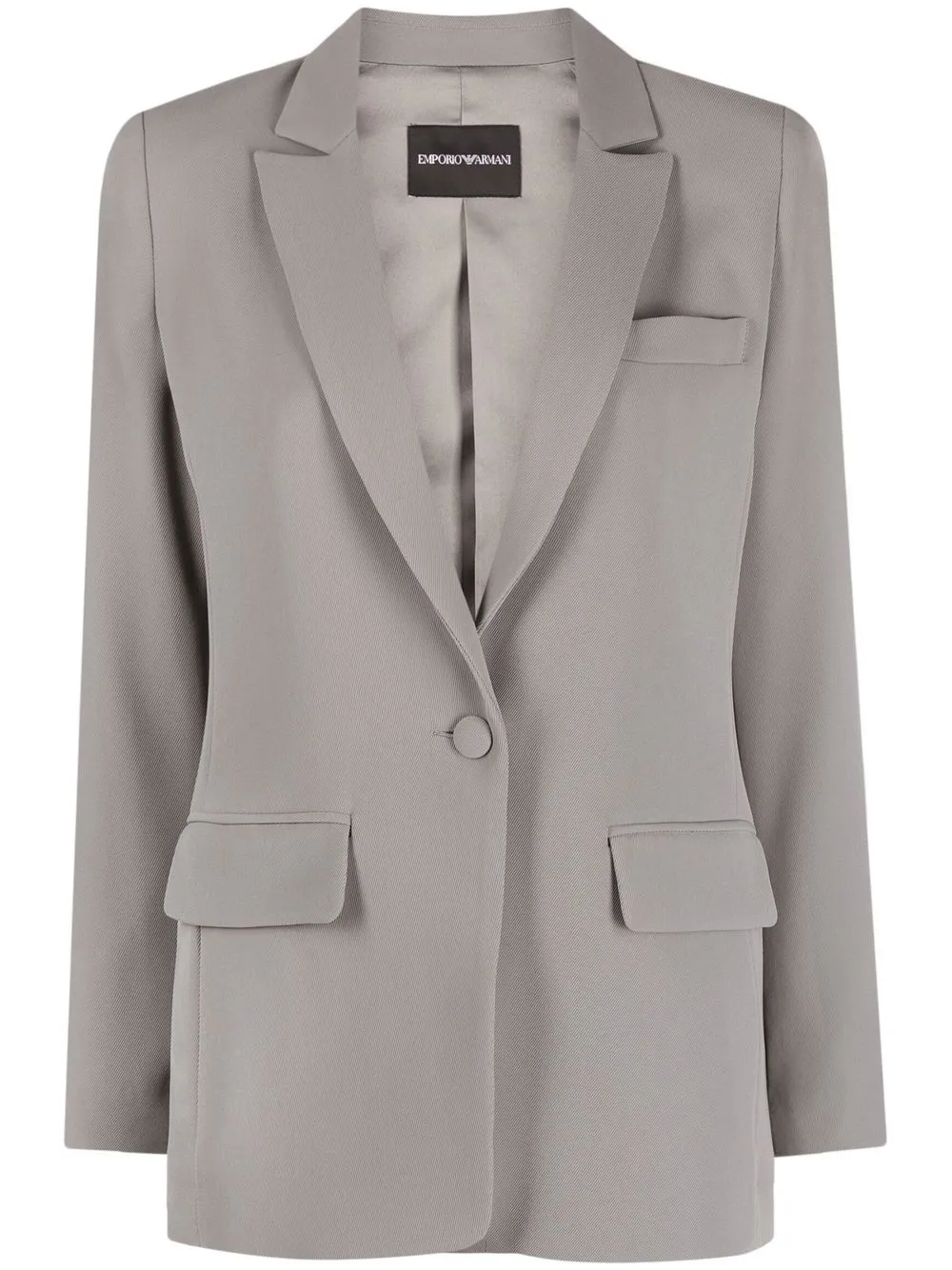 

Emporio Armani blazer con botones - Gris