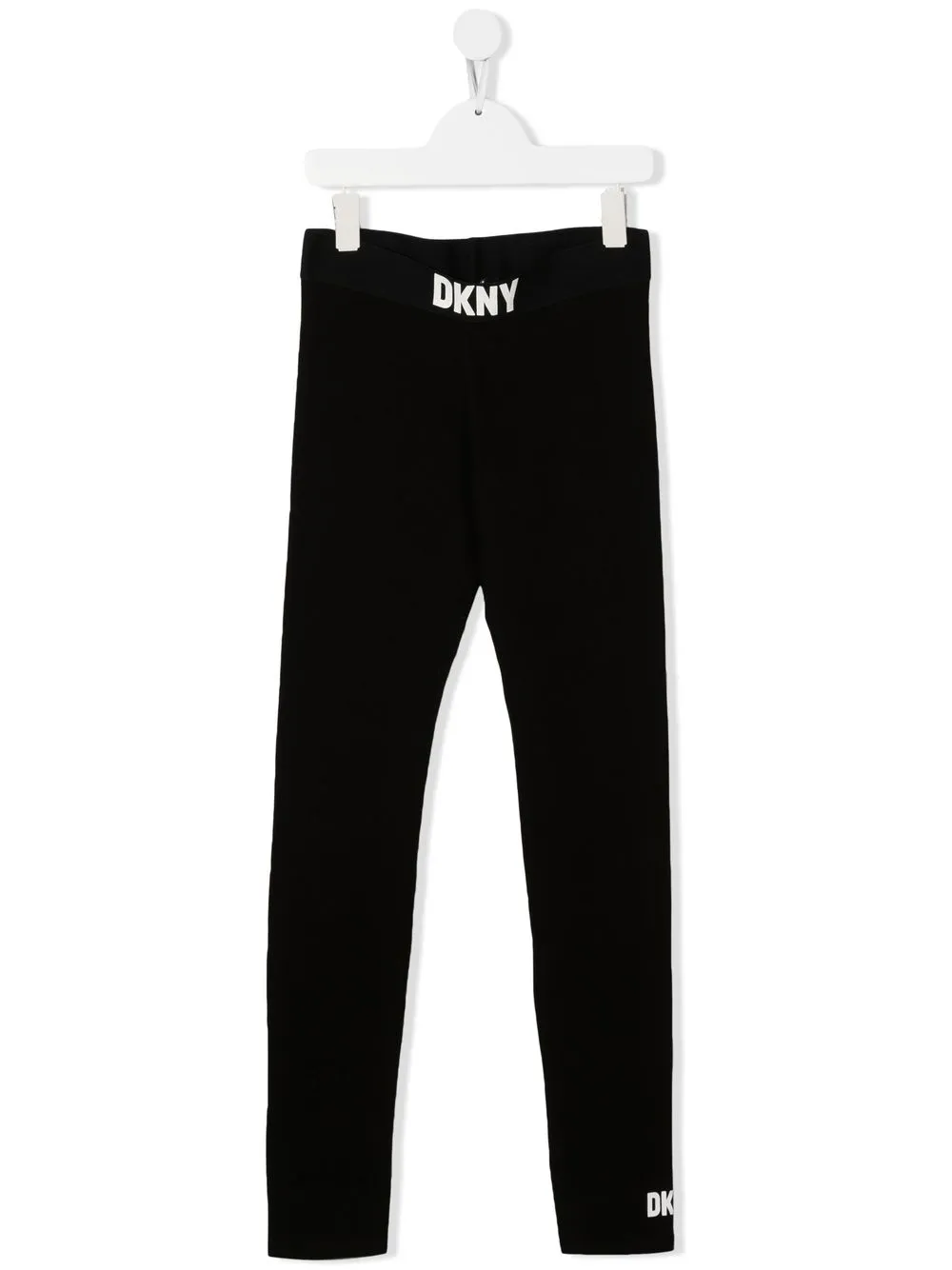 

Dkny Kids leggins con logo estampado - Negro