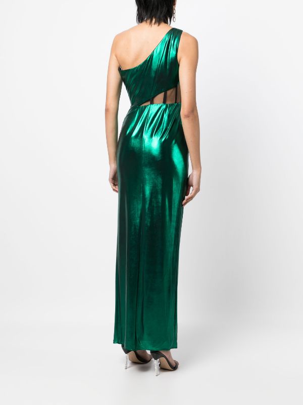 Marchesa green cheap dress