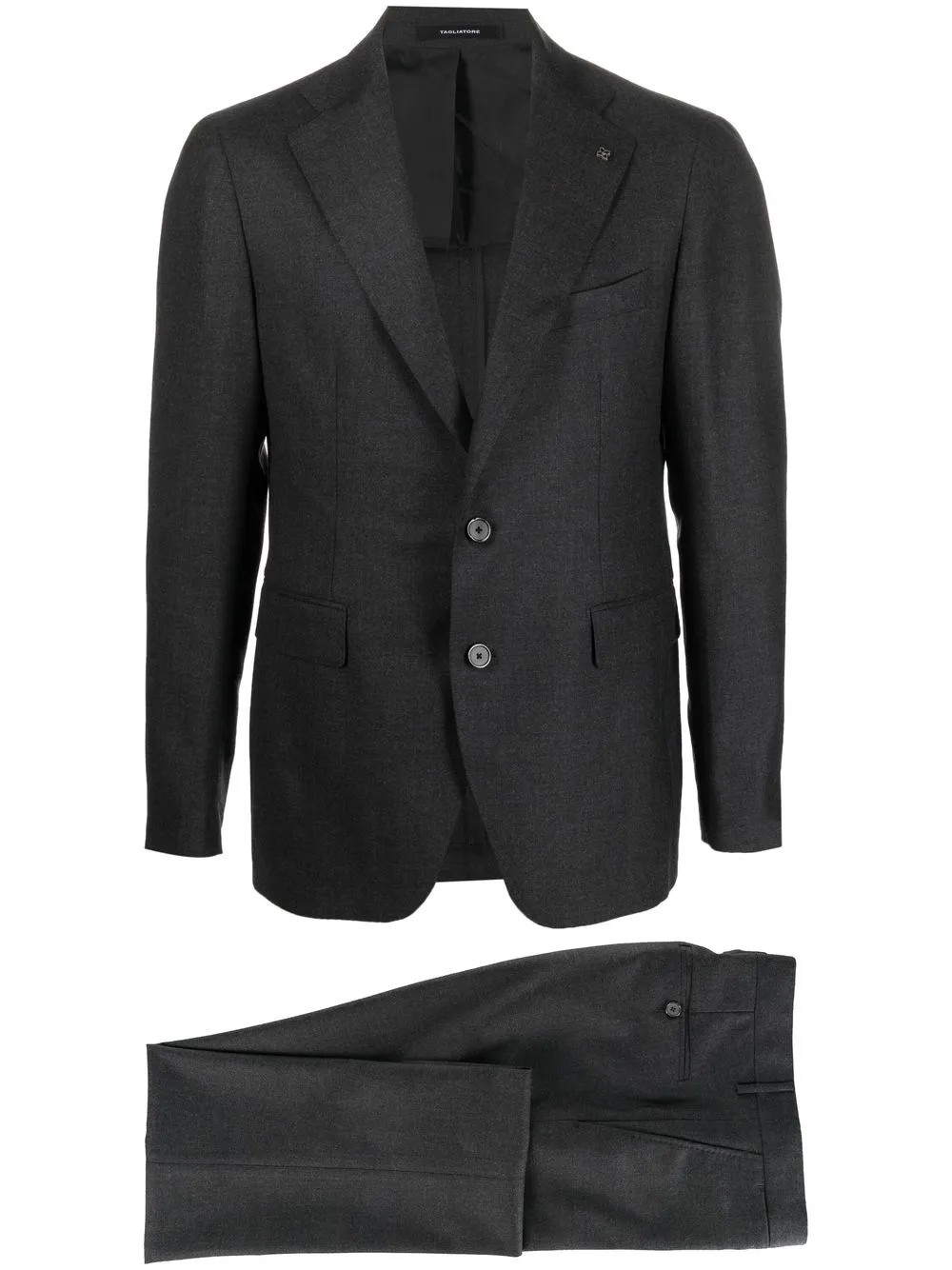 

Tagliatore single-breasted virgin wool suit - Grey