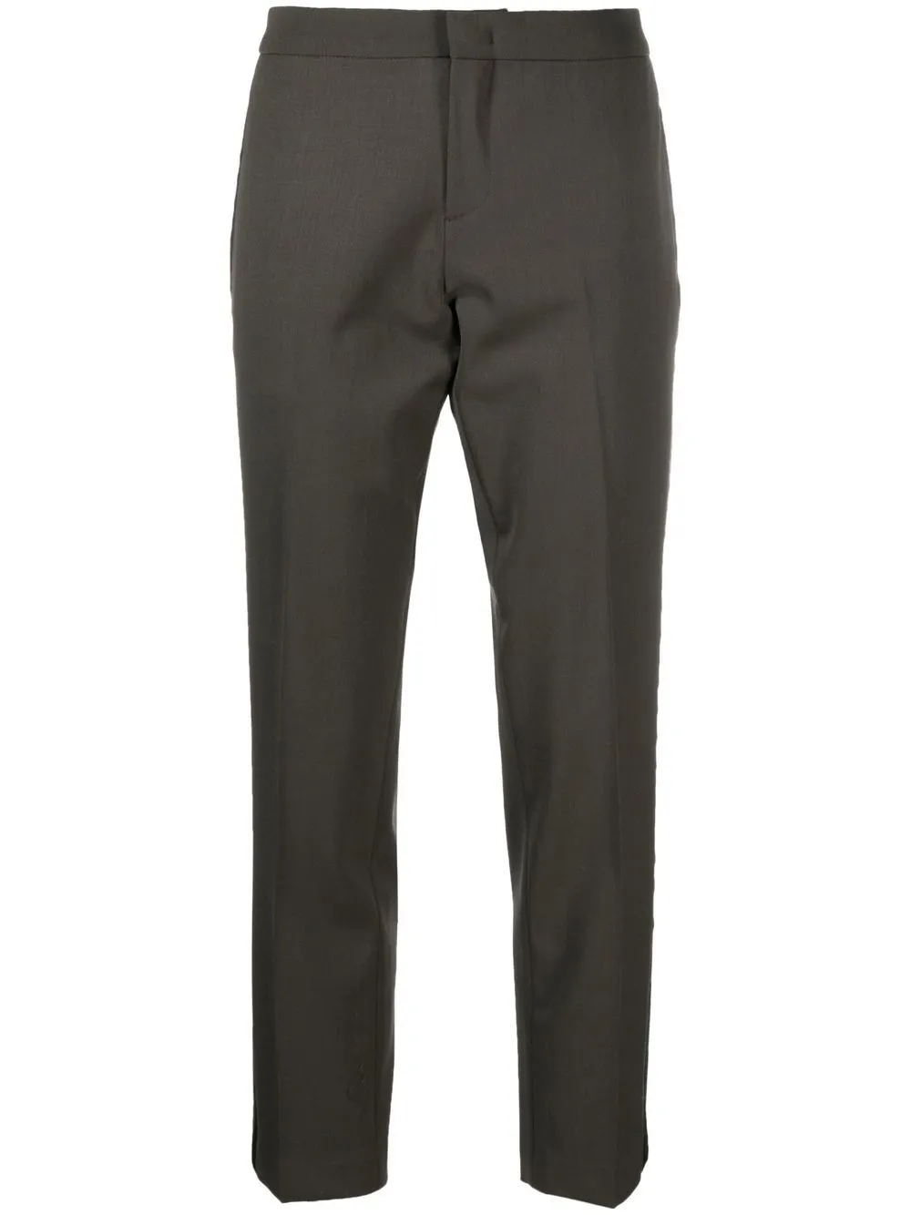 

Nº21 stripe-detail straight trousers - Green