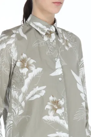 Floral-Print Shirt