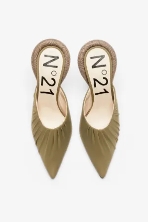 Mesh-Trimmed Mules