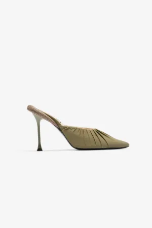 Mesh-Trimmed Mules