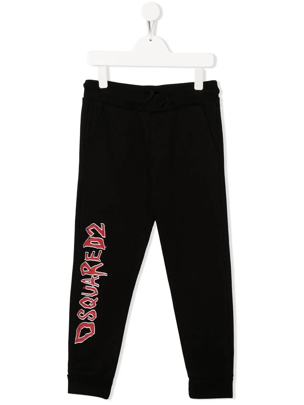 

Dsquared2 Kids pants con logo estampado - Negro