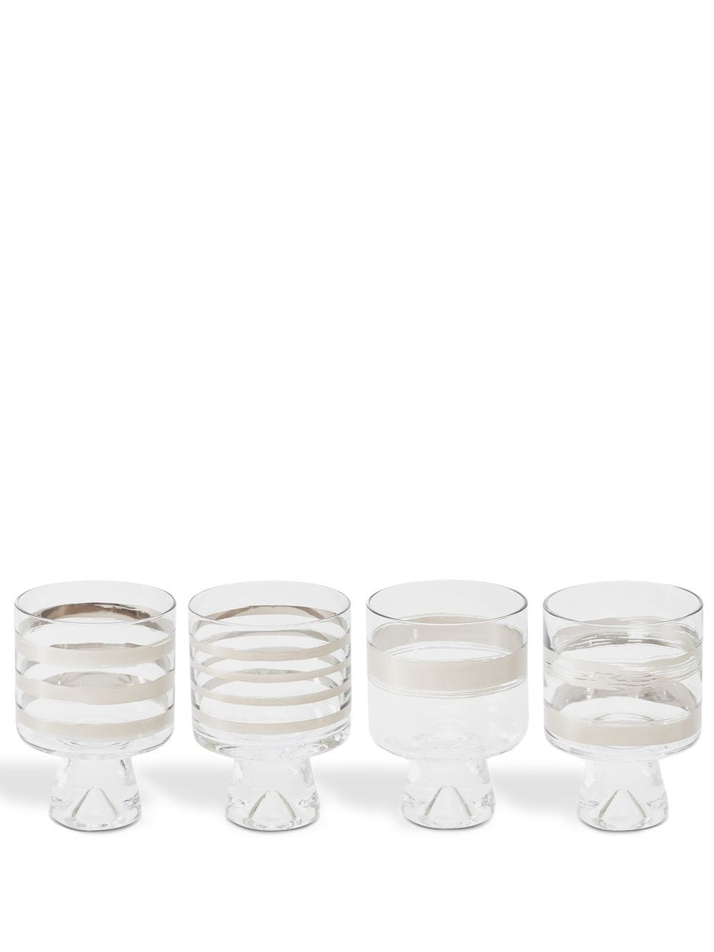 Tom Dixon Low Ball Glass Set In White