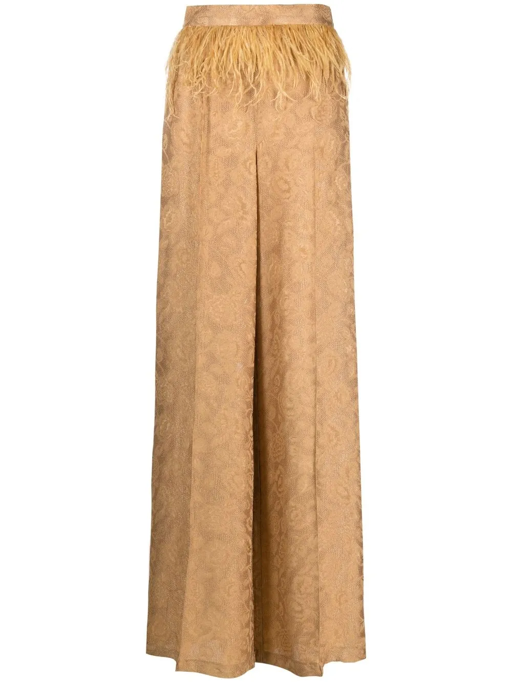 

Atu Body Couture pantalones anchos Heartlock en jacquard - Dorado