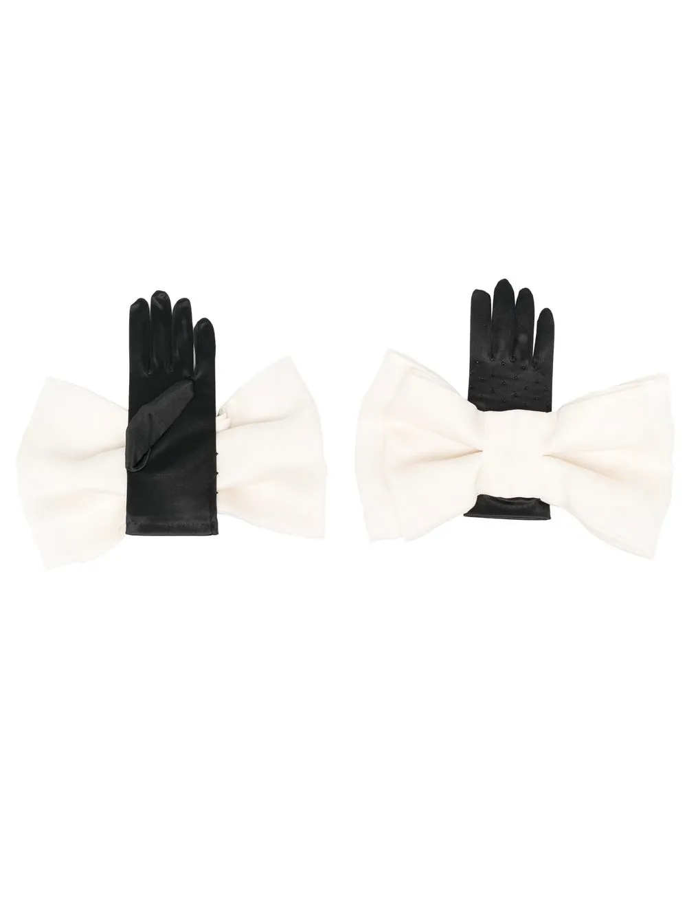 

Parlor guantes con moño oversize - Negro