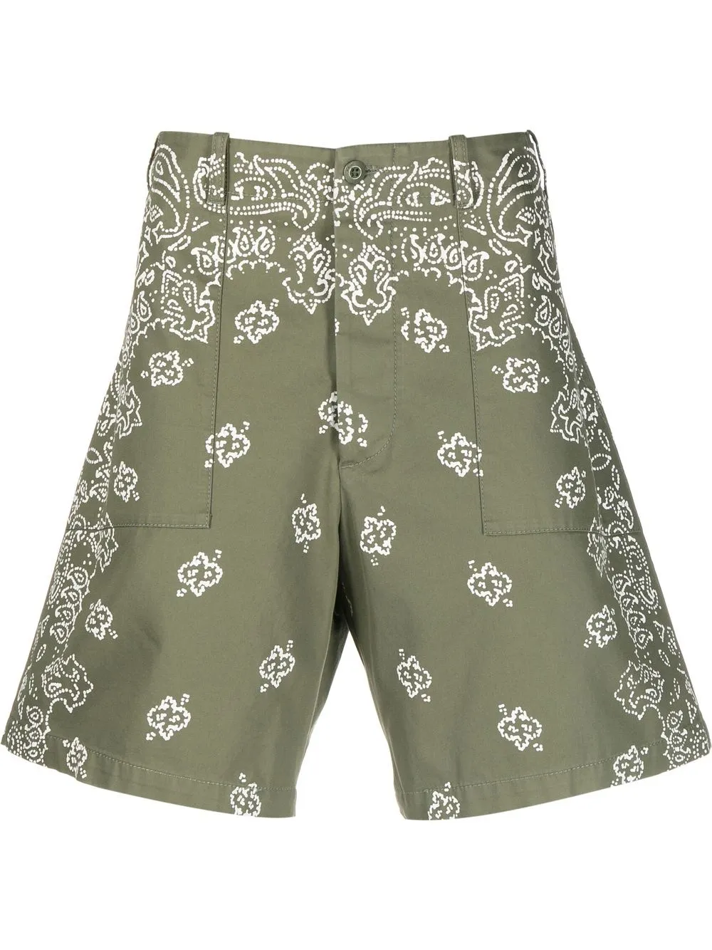 

AMIRI bermudas estampada - Verde