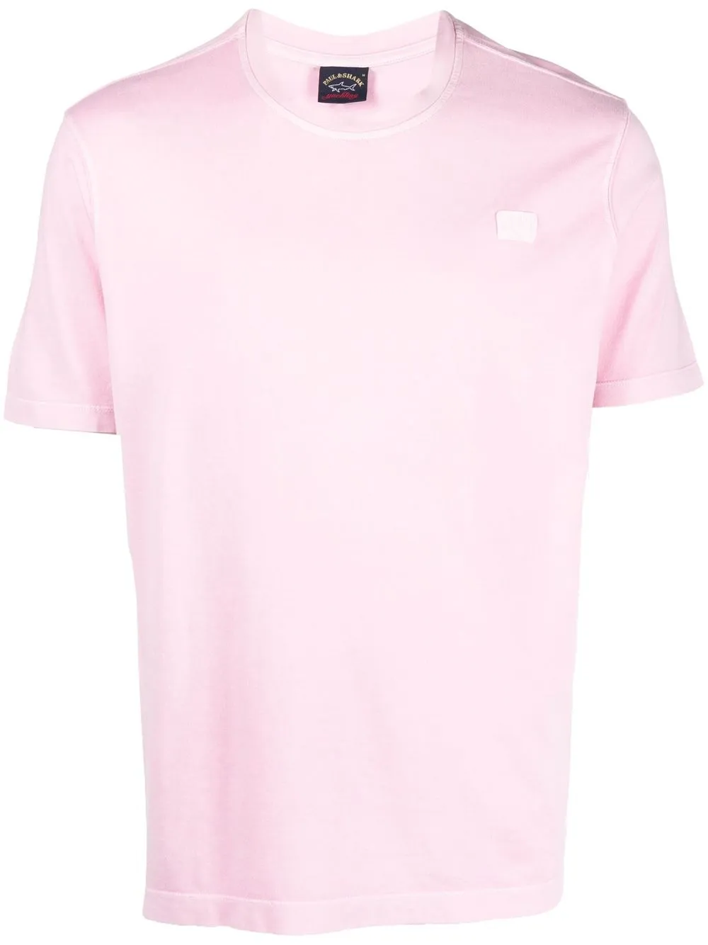 

Paul & Shark logo-patch short-sleeve T-shirt - Pink