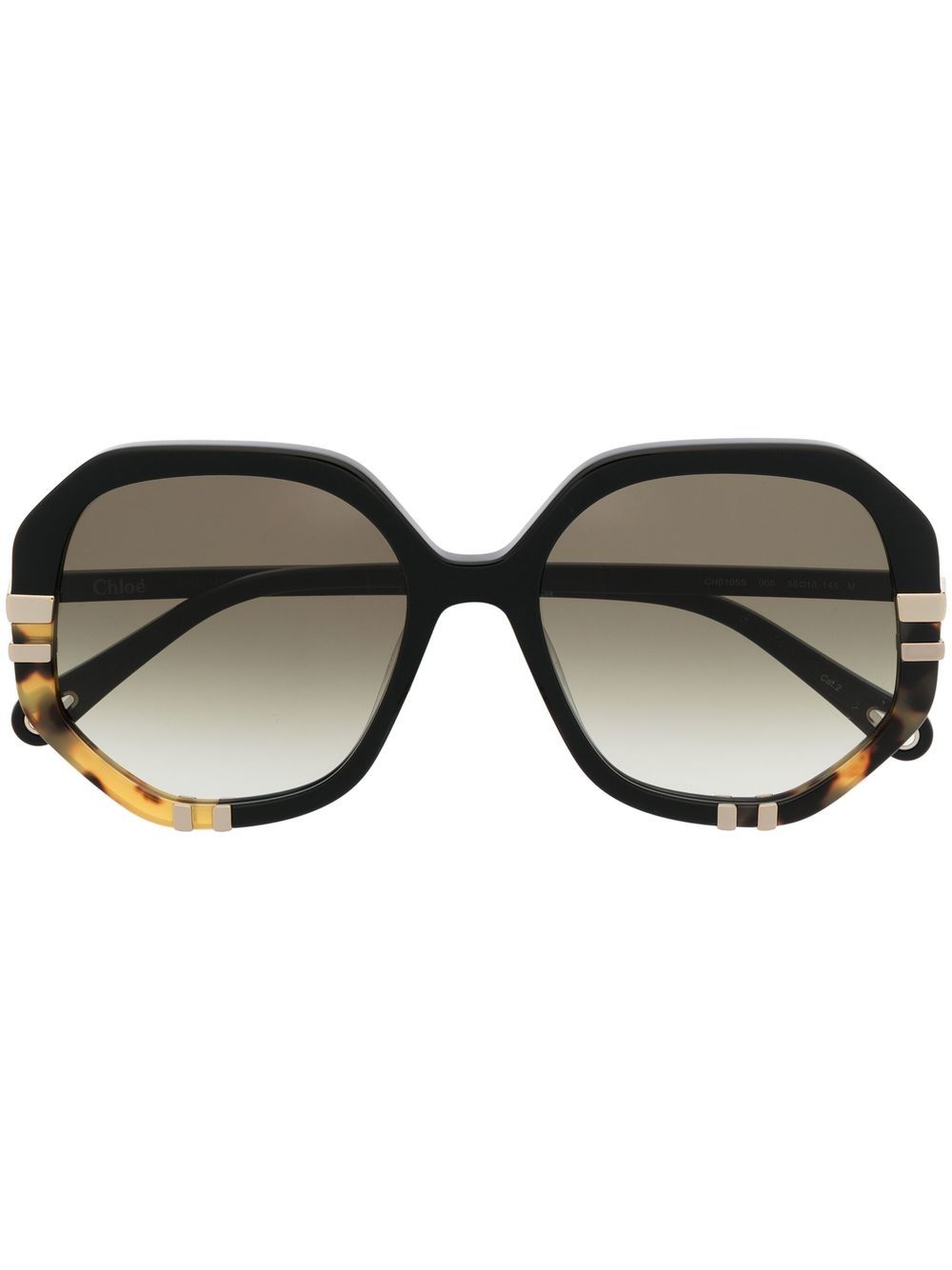 Chloé Eyewear square-frame sunglasses - Black