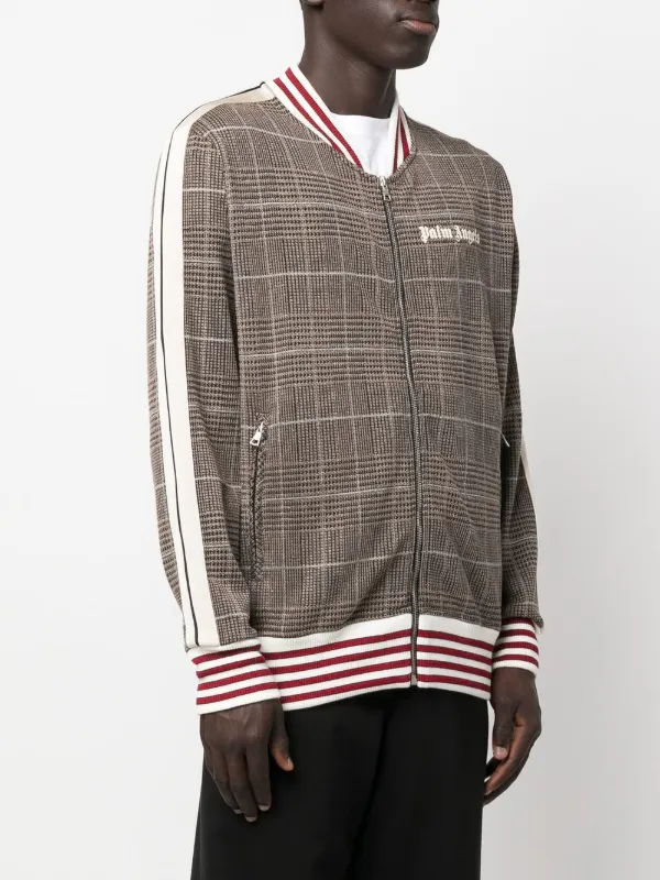 【関税込み】Palm Angels ボンバー Palm Angels チェック ボンバージャケット | ブラウン | FARFETCH JP