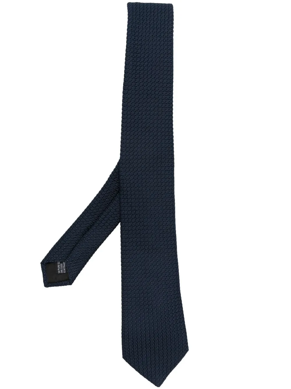 

Lanvin interwoven silk tie - Blue