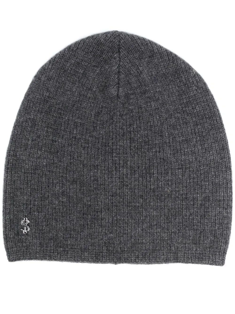 

Yves Salomon gorro con logo - Gris