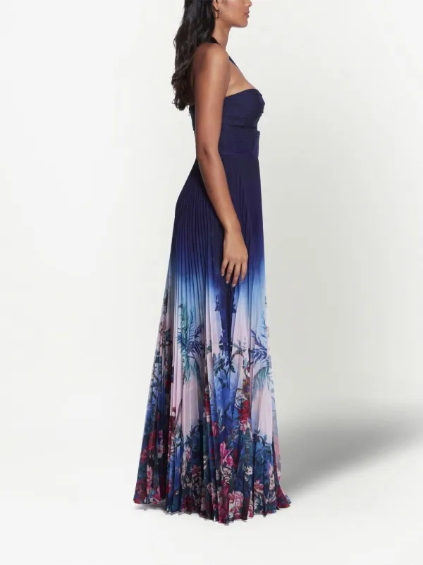 Marchesa Notte Sleeveless Gown