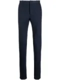 Incotex check-pattern straight-leg trousers - Blue