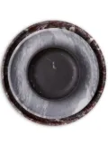 Bloc Studios x Sunnei set of three plates - Black