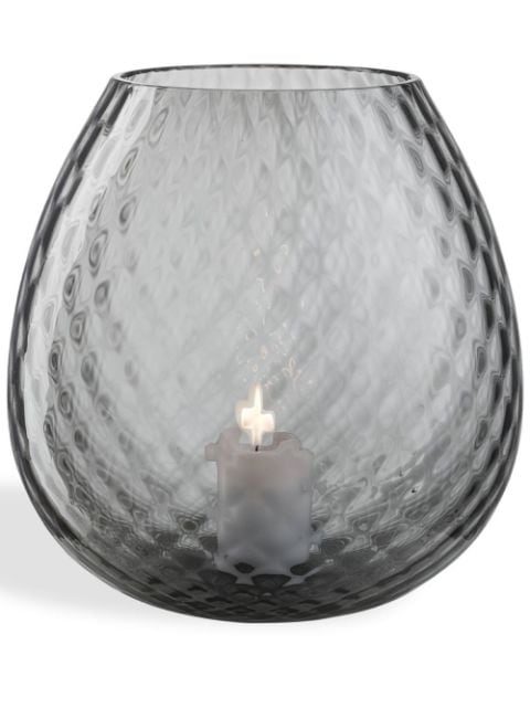 NasonMoretti Macramé glass candle holder