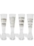 Tom Dixon Tank champagne glass set - White