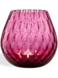 NasonMoretti glass candle holder - Pink