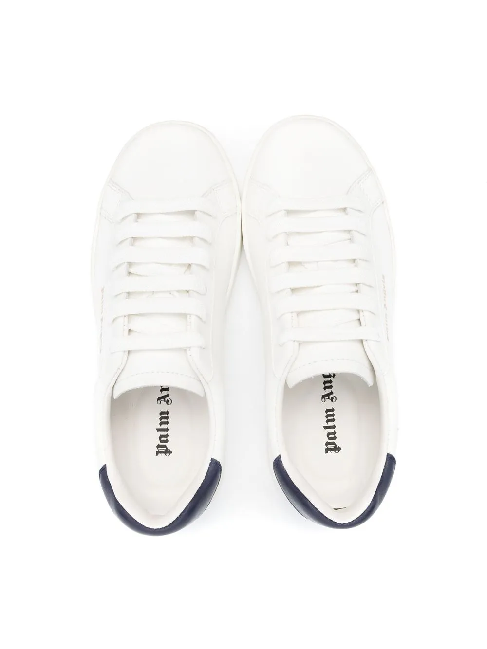  Palm Angels Kids Sneakers Mit Logo Print   Weiß 