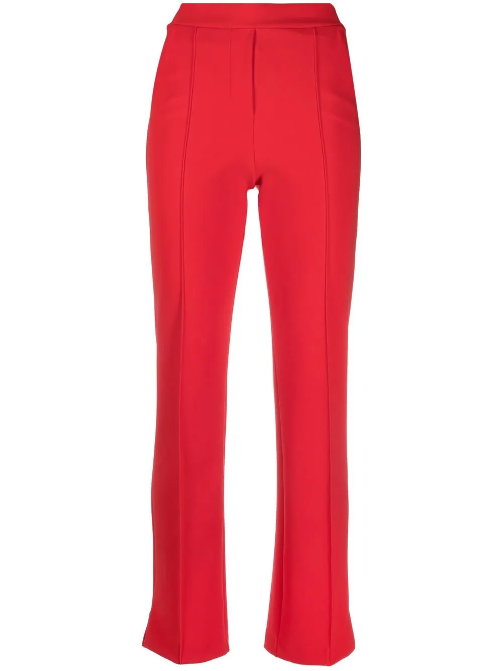 

CHIARA BONI La Petite Robe pantalones con tiro alto - Rojo