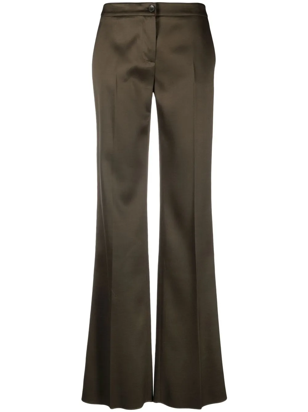 

ETRO high-rise flared trousers - Green