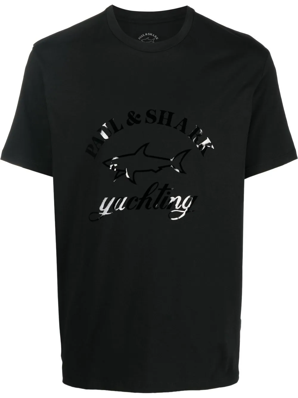 

Paul & Shark logo-print short-sleeve T-shirt - Black