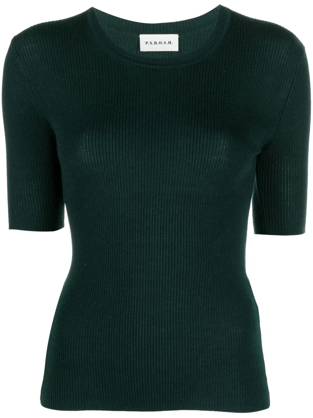

P.A.R.O.S.H. round-neck knit top - Green