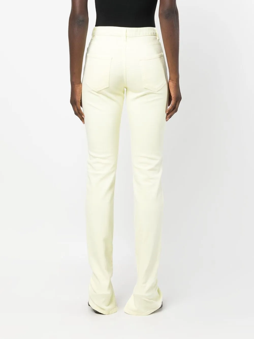 Alyx High-rise Skinny Jeans In Gelb