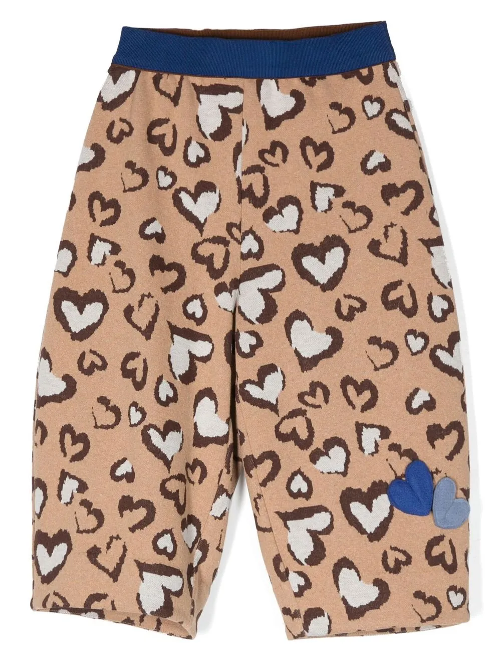 

Mi Mi Sol pantalones con corazones estampados - Neutro