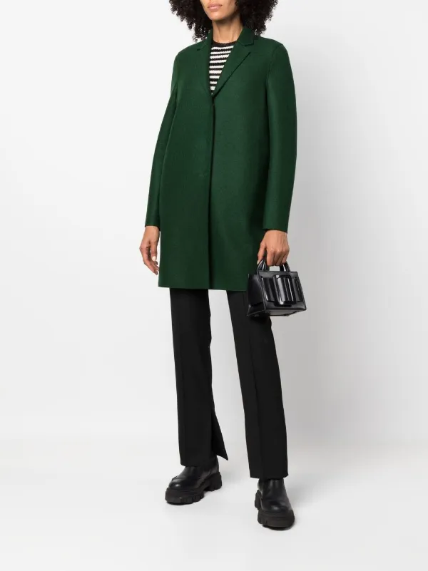 Manteau vert deals cintré
