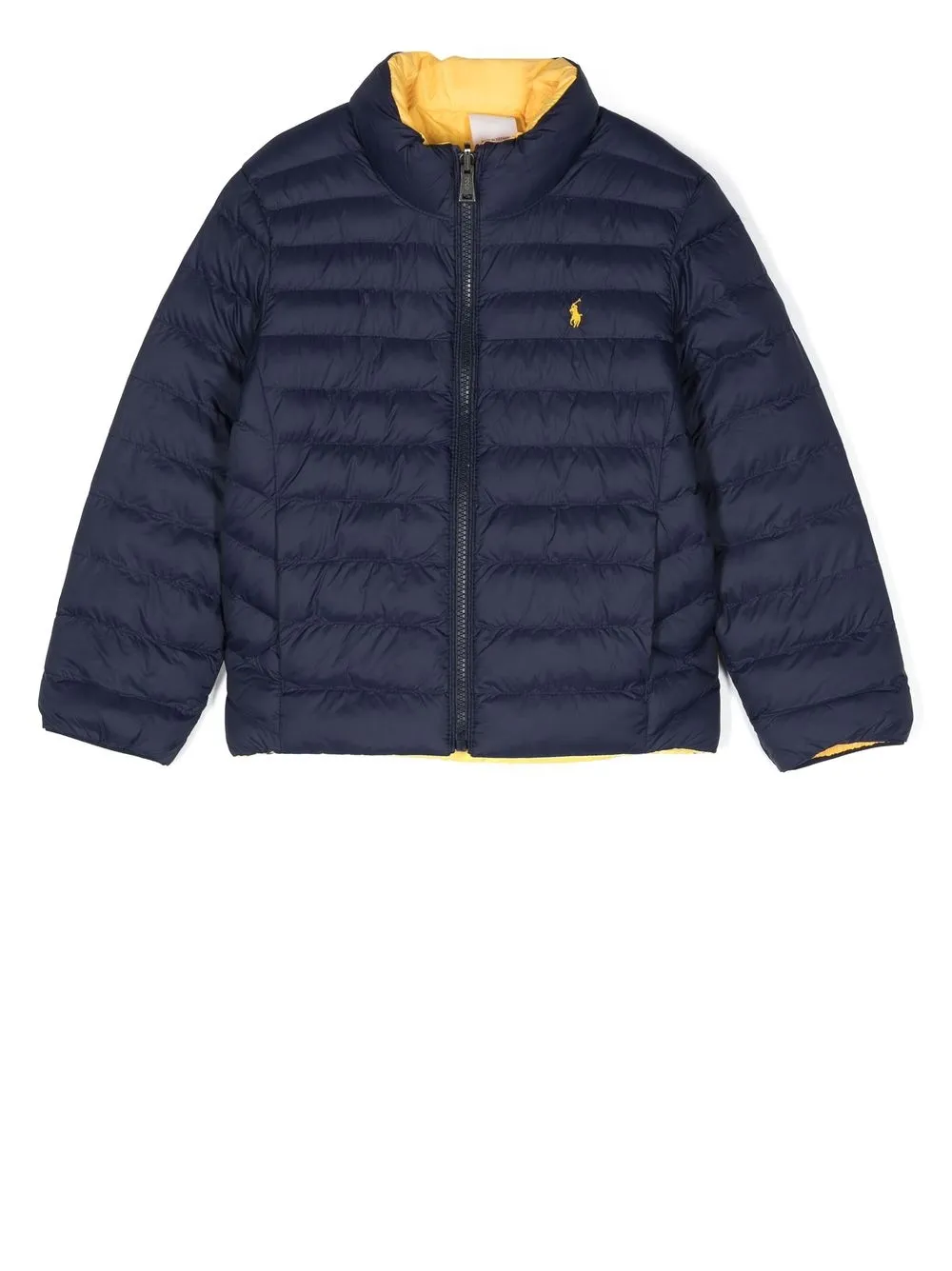 

Ralph Lauren Kids chamarra capitonada reversible - Azul