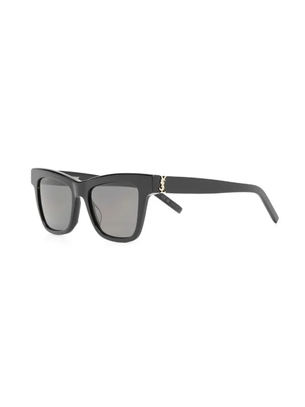 【送料&関税込】Saint Laurent Square Logo Sunglasses Amazon.com: Saint Laurent Women's Saint Laurent 572 Square