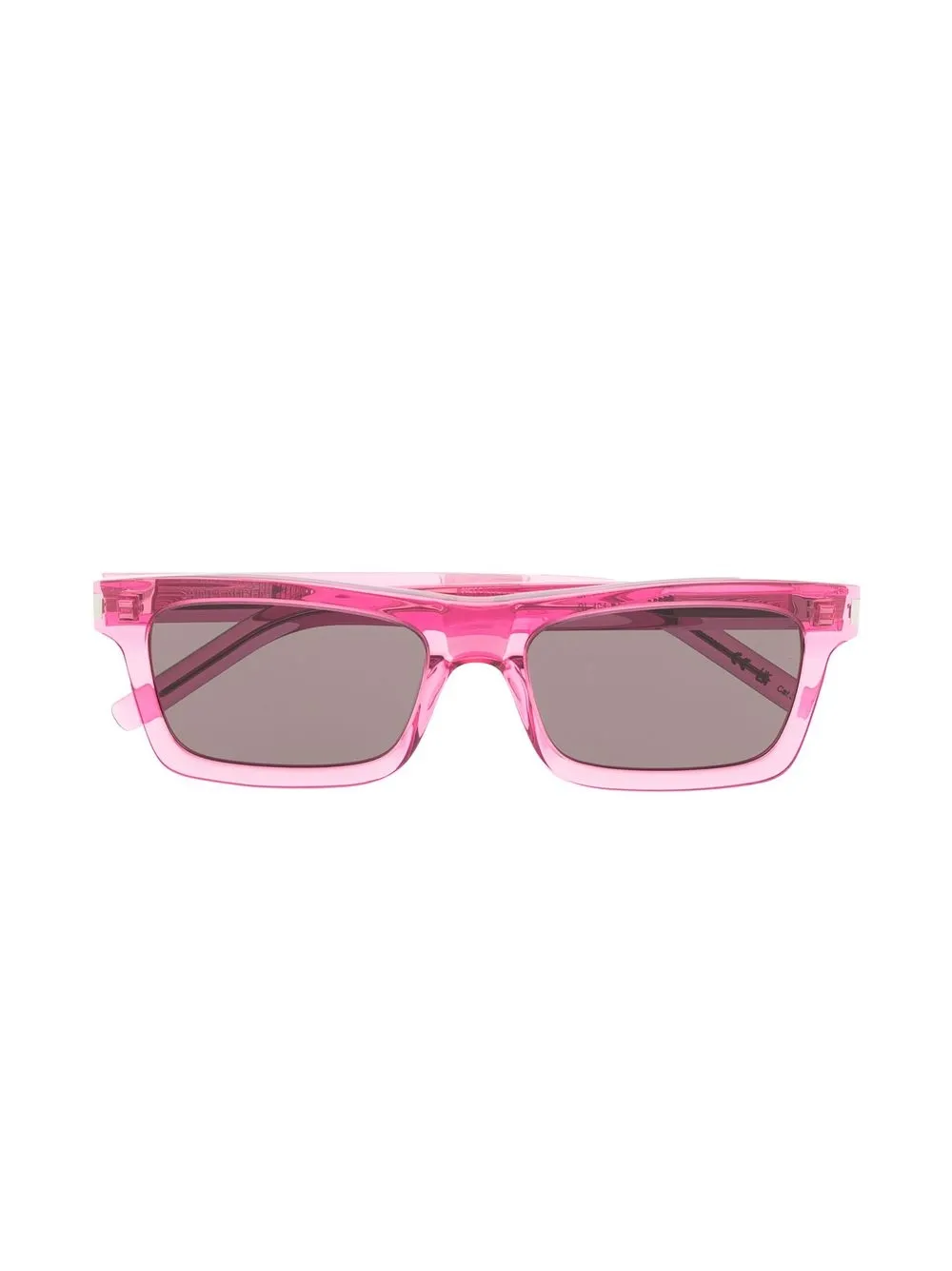 

Saint Laurent Eyewear lentes de sol Betty con armazón cuadrada - Rosado