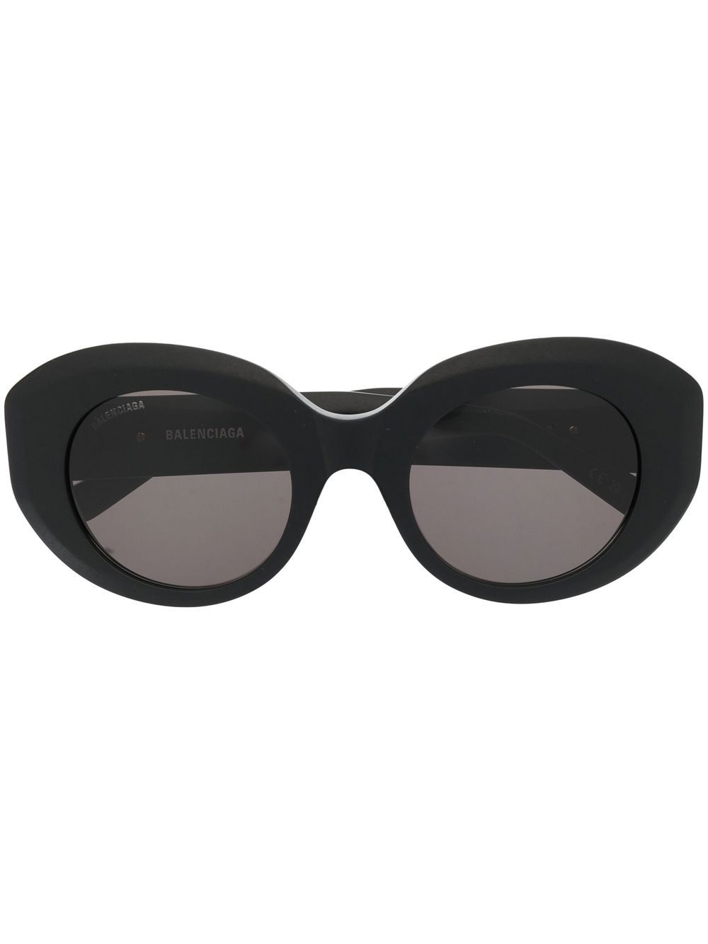 

Balenciaga Eyewear lentes de sol con armazón redonda - Negro