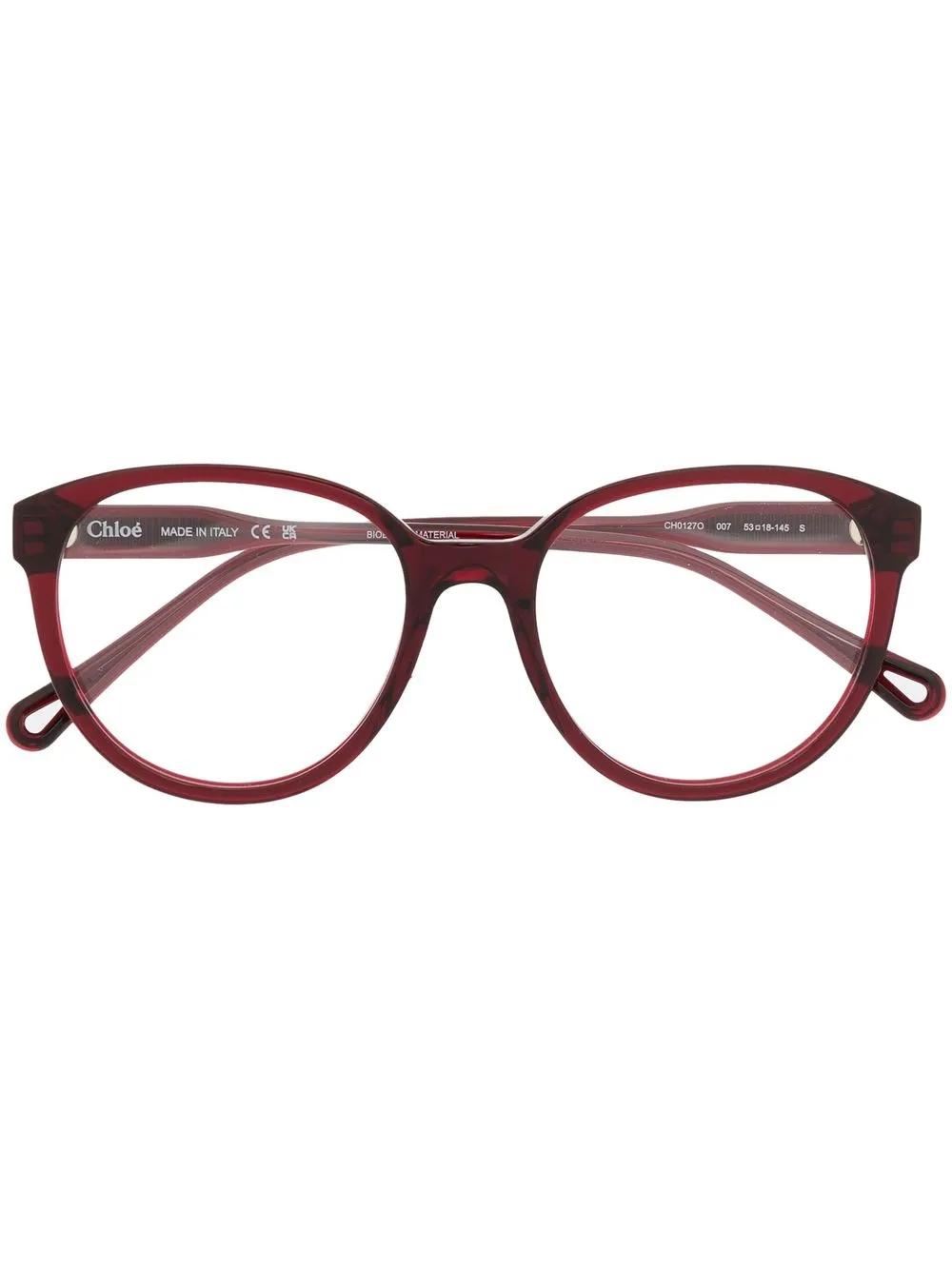 

Chloé Eyewear round-frame glasses - Red