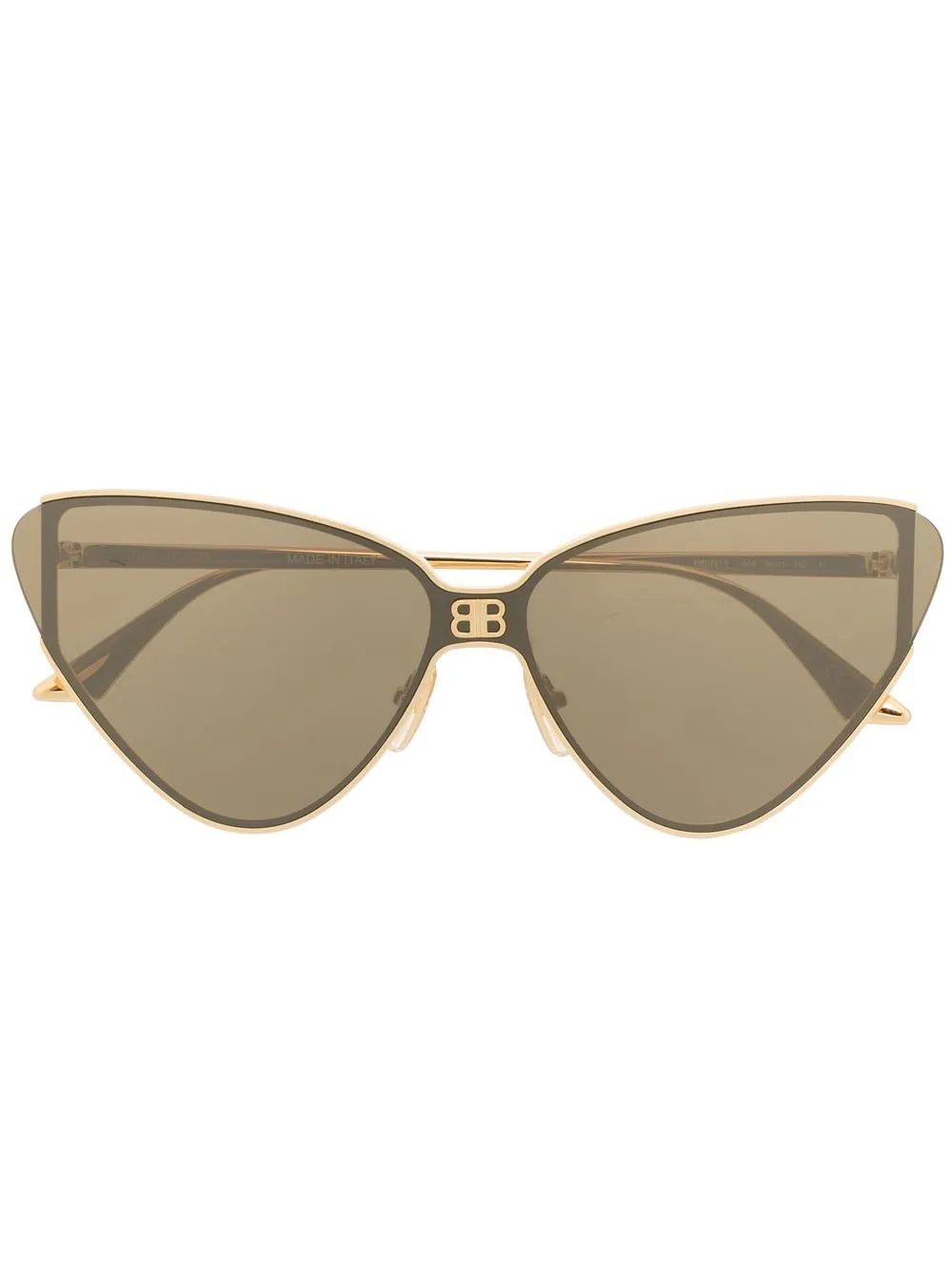 

Balenciaga Eyewear tinted cat-eye sunglasses - Gold