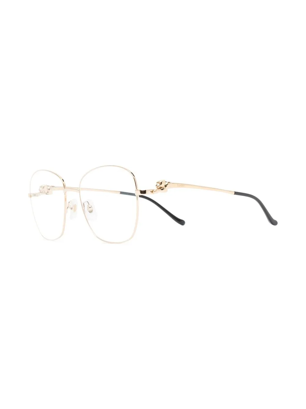 Cartier Eyewear Bril met cat-eye montuur - Goud