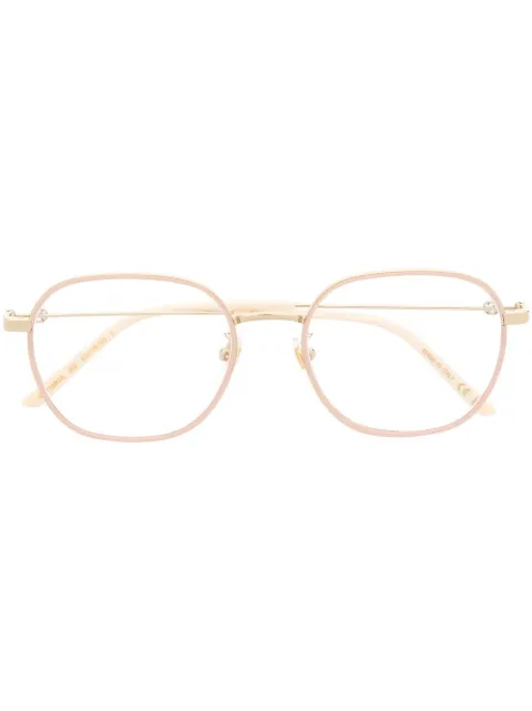 Gucci Eyewear square Interlocking G logo glasses