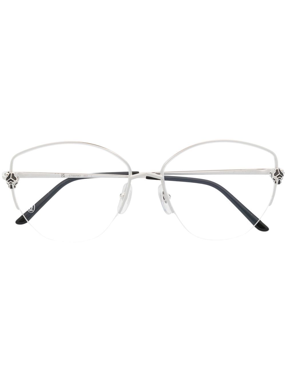 Cartier Eyewear カルティエ・アイウェア ラウンド眼鏡フレーム - Farfetch