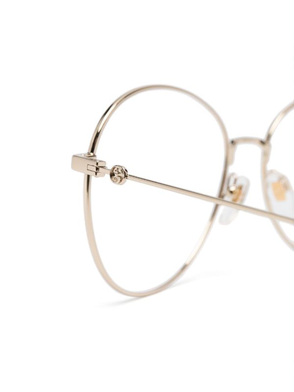 Round gucci outlet frames