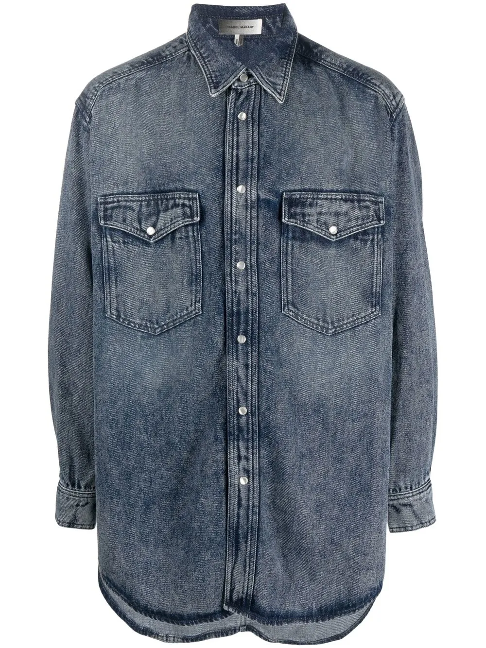 

Isabel Marant button-down denim shirt - Blue