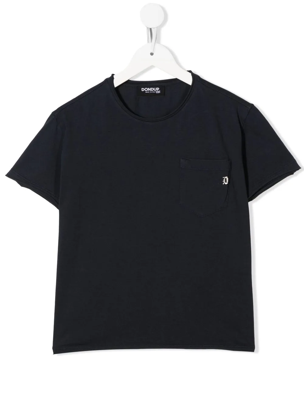 

DONDUP KIDS playera con bolsillo de parche - Azul