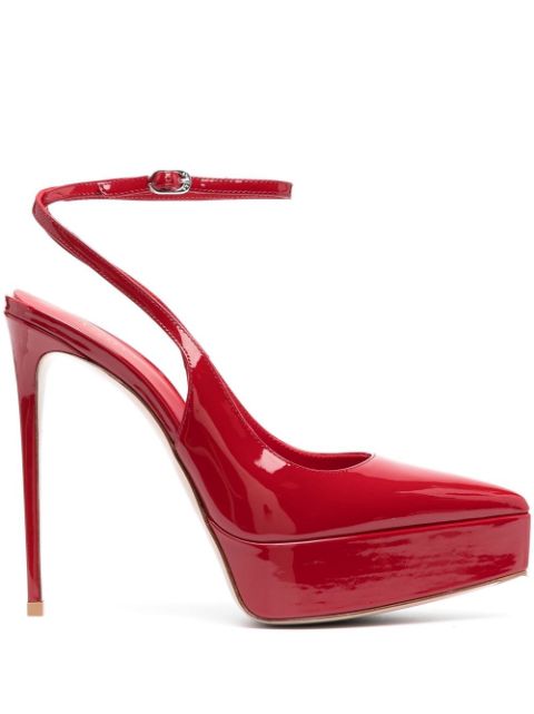 Le Silla 145mm UMA patent leather pumps Women