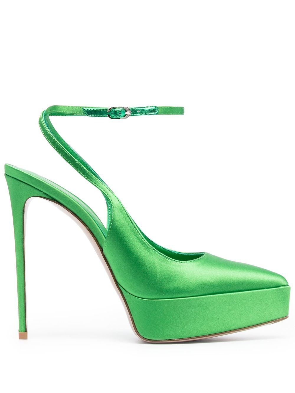 

Le Silla Uma 140mm pumps - Green