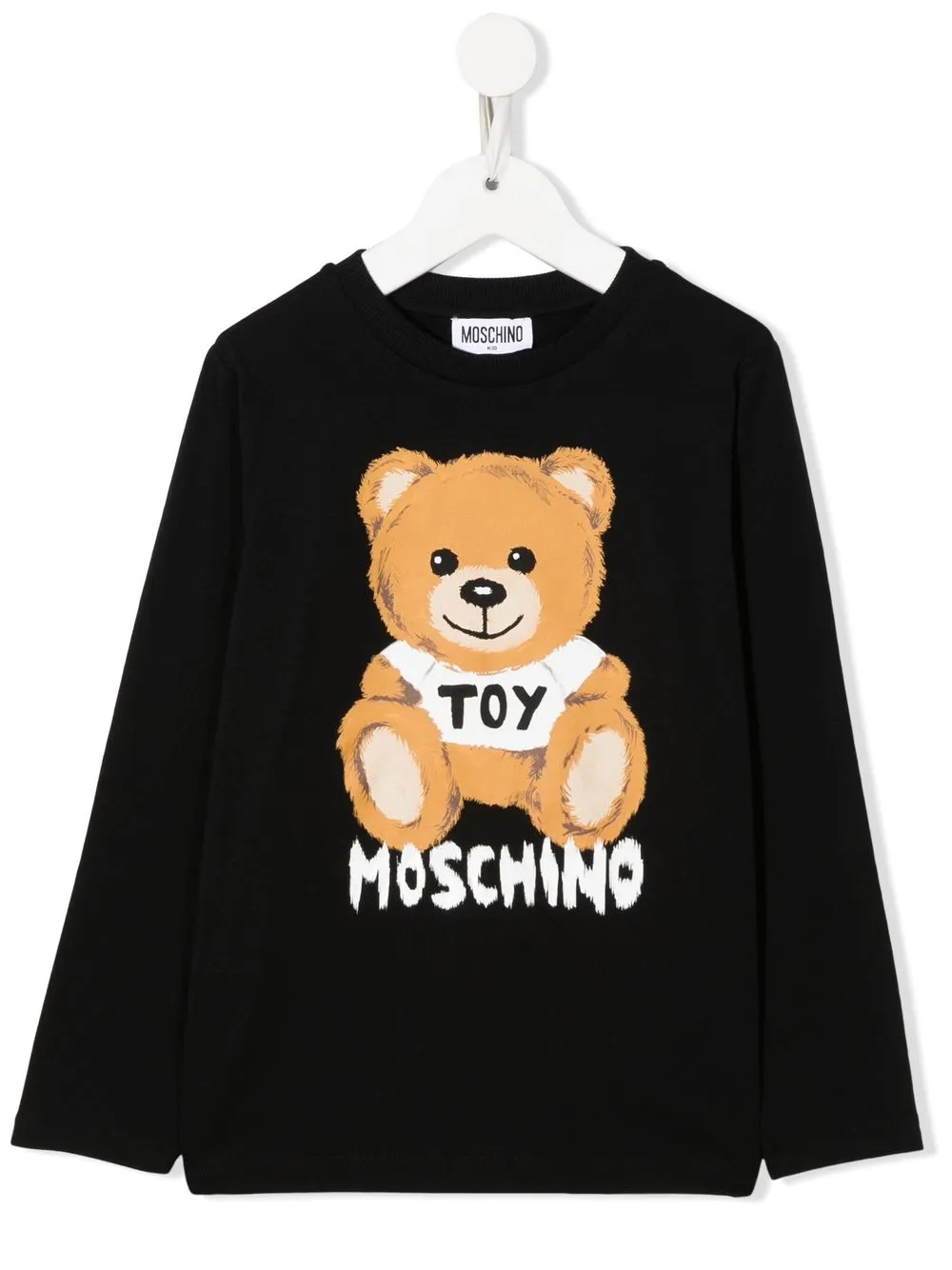 

Moschino Kids teddy bear-print T-shirt - Black